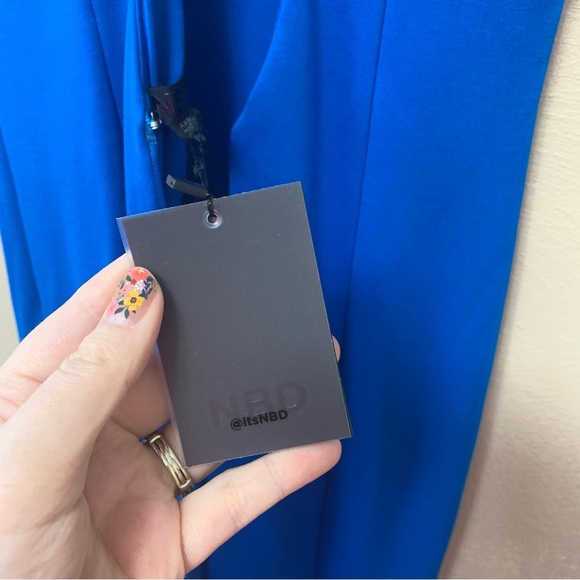 NBD Melody Midi Dress in Cerulean Blue Size XXS New NWT - Picture 10 of 11